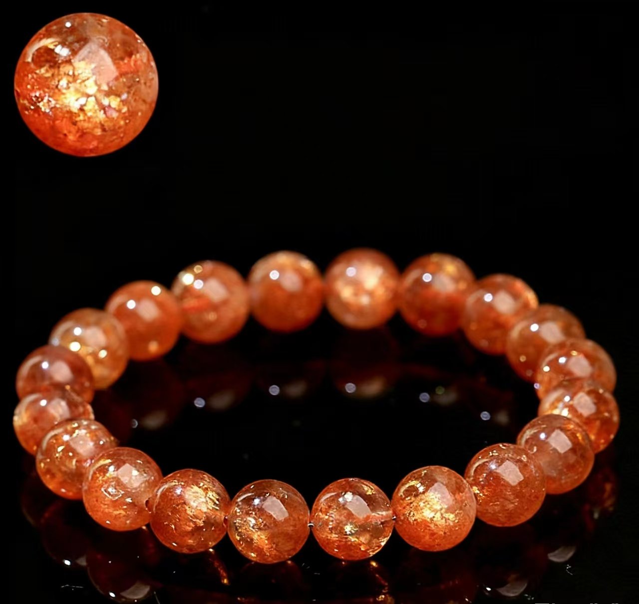 Sunstone bracelet